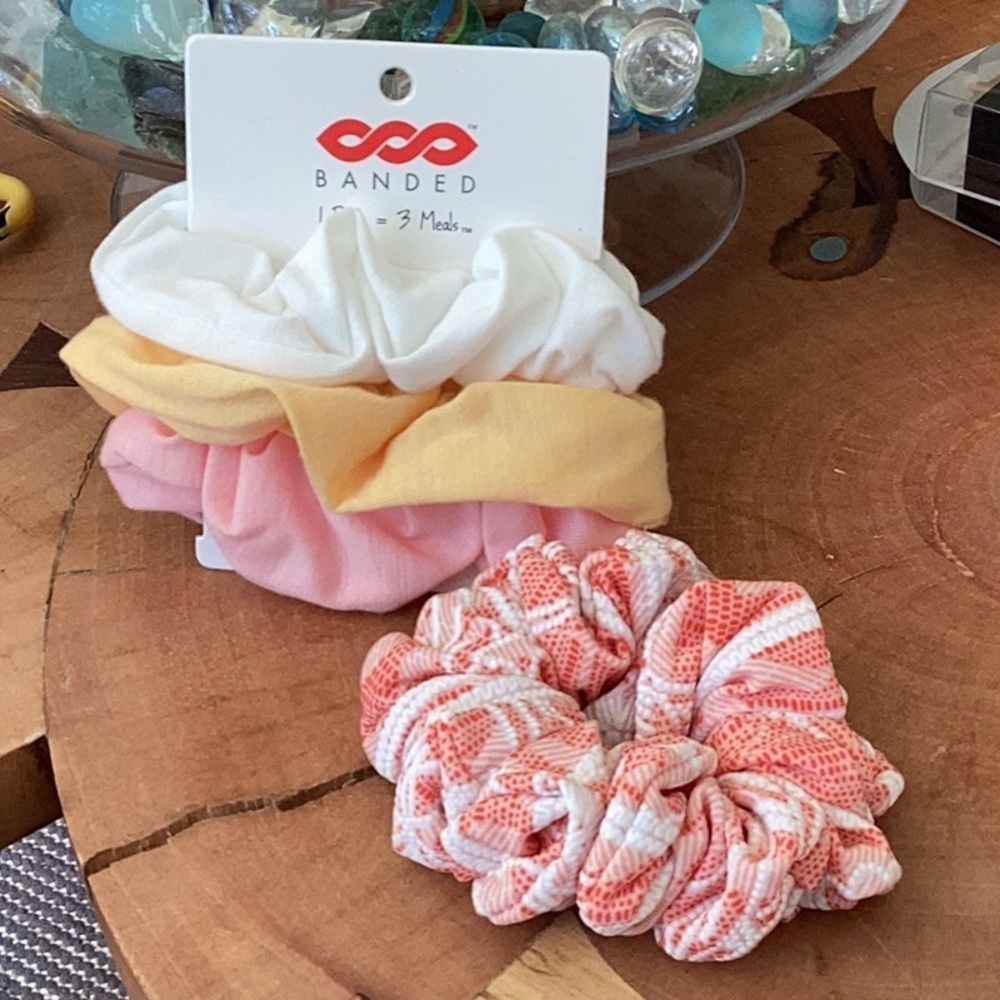 Four Scrunchies